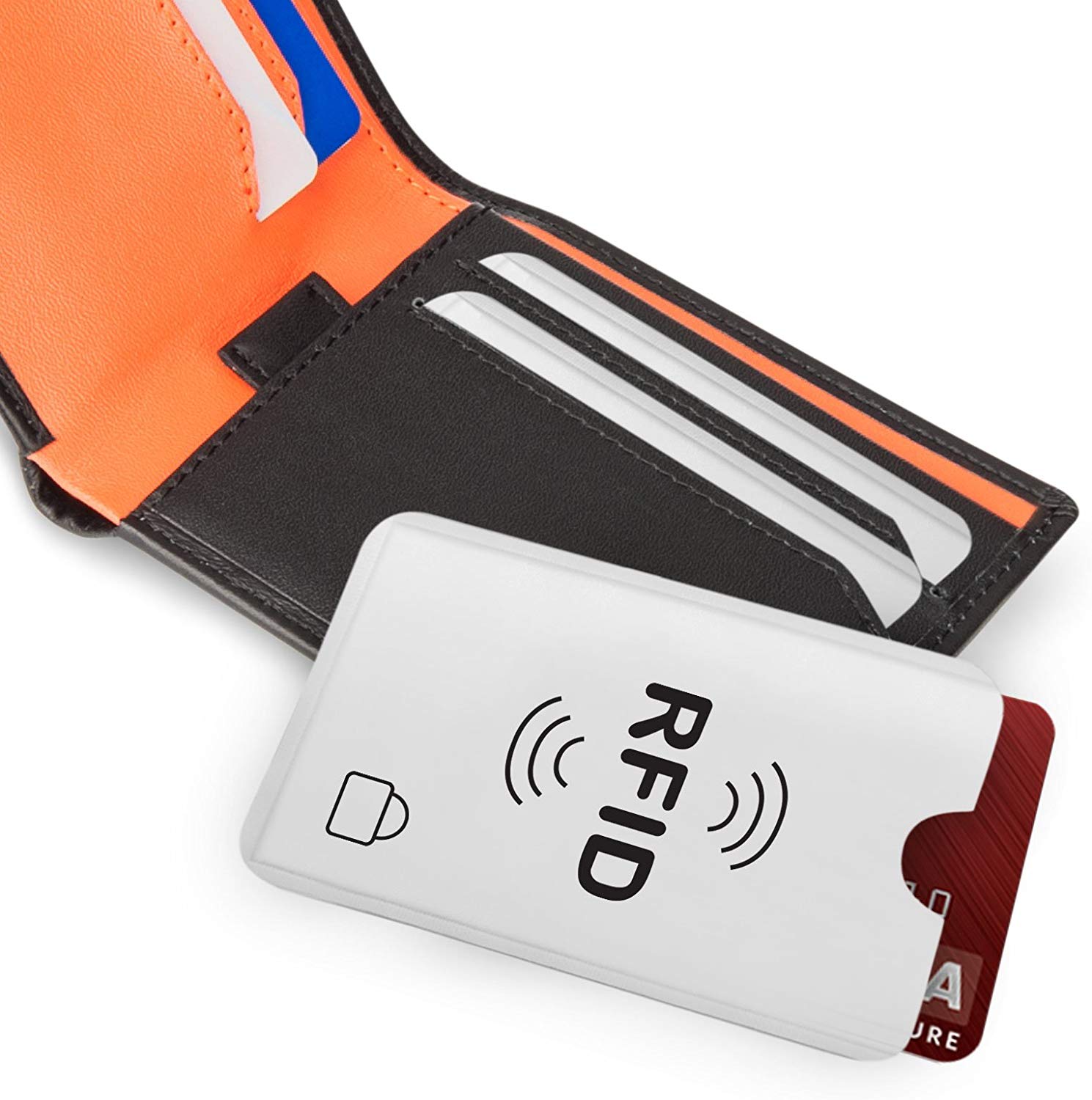 RFID Blocking Credit Card Sleeves - 20 Pack - Market Town